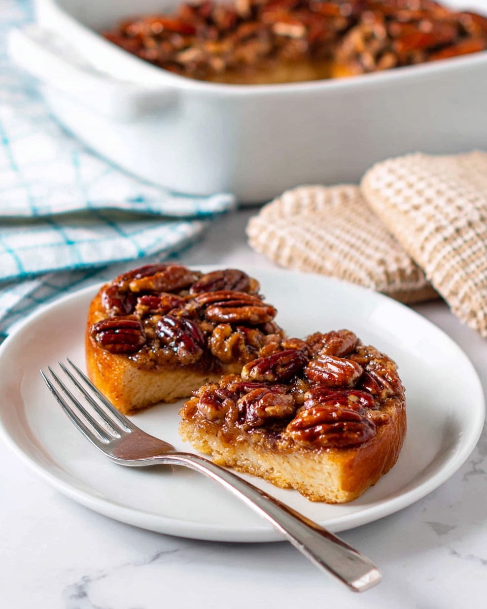 Pecan Pie French Toast - Serving Suggestion