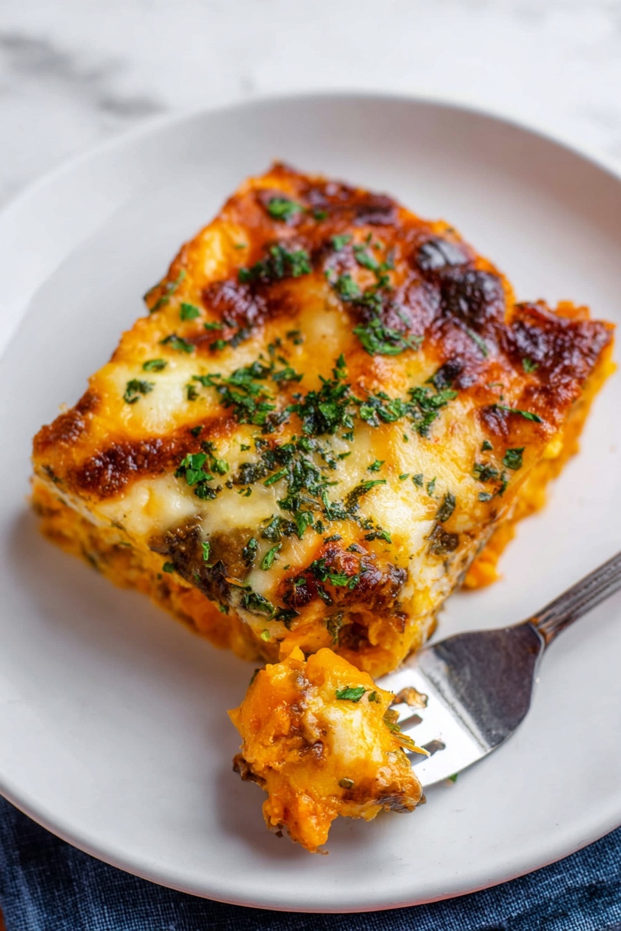 Southwest chorizo casserole - Serving Suggestion