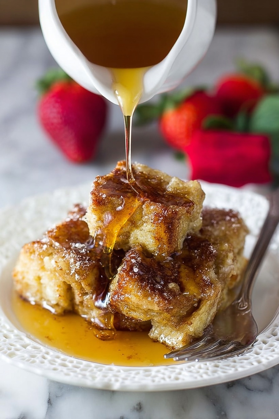Vegan French Toast - Serving Suggestion