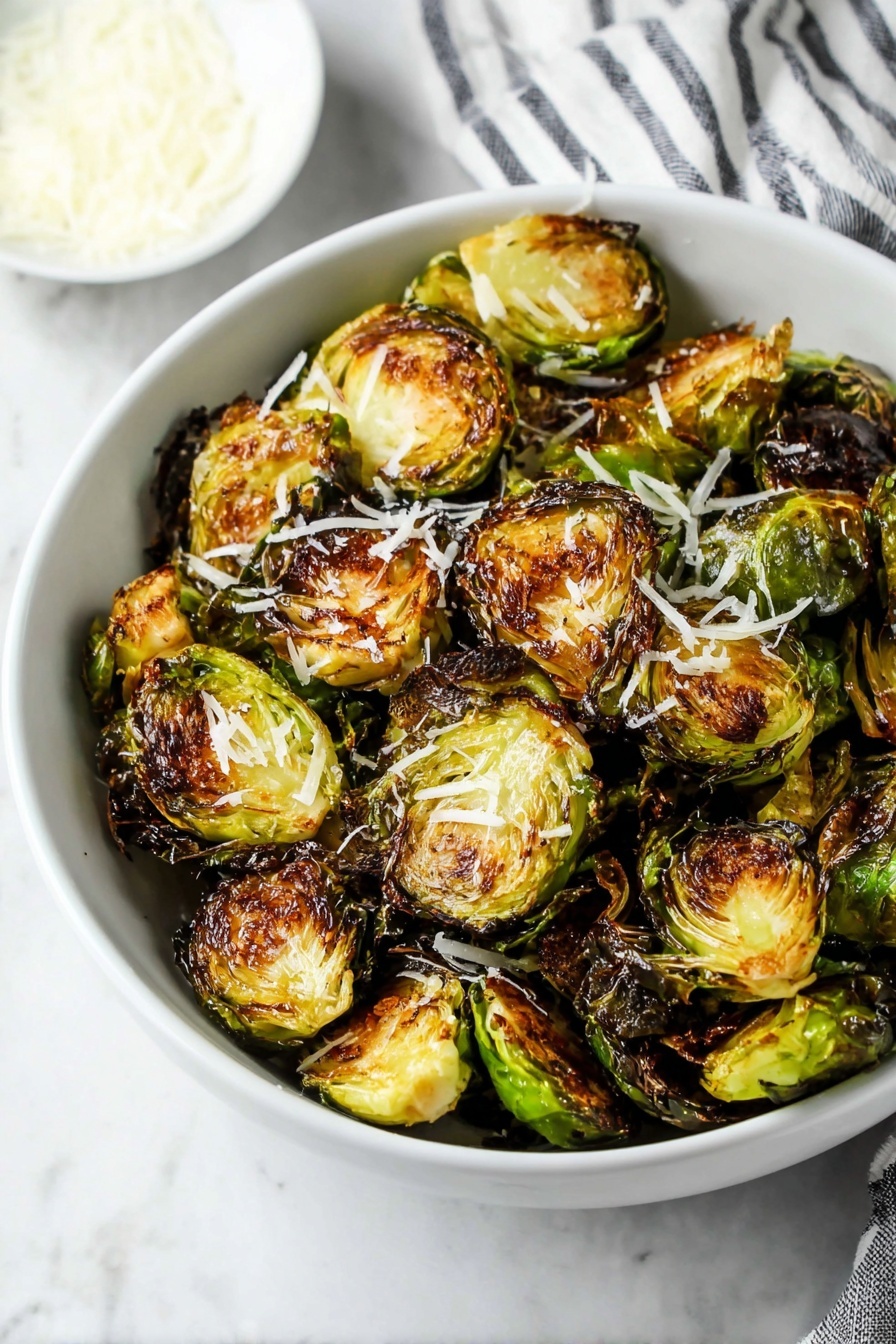 Brussels Sprouts with Garlic - Serving Suggestion