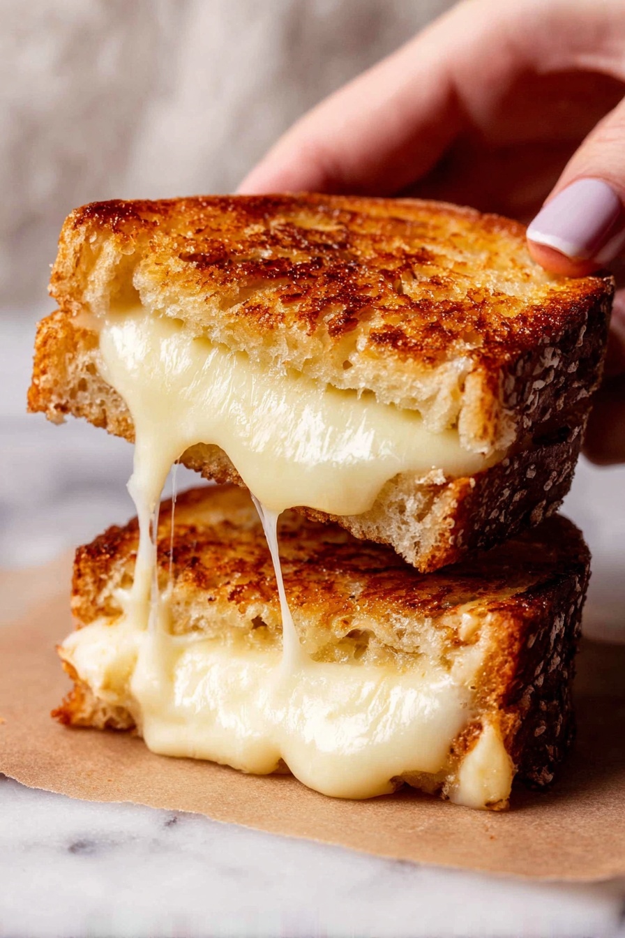 grilled cheese sandwich - Serving Suggestion
