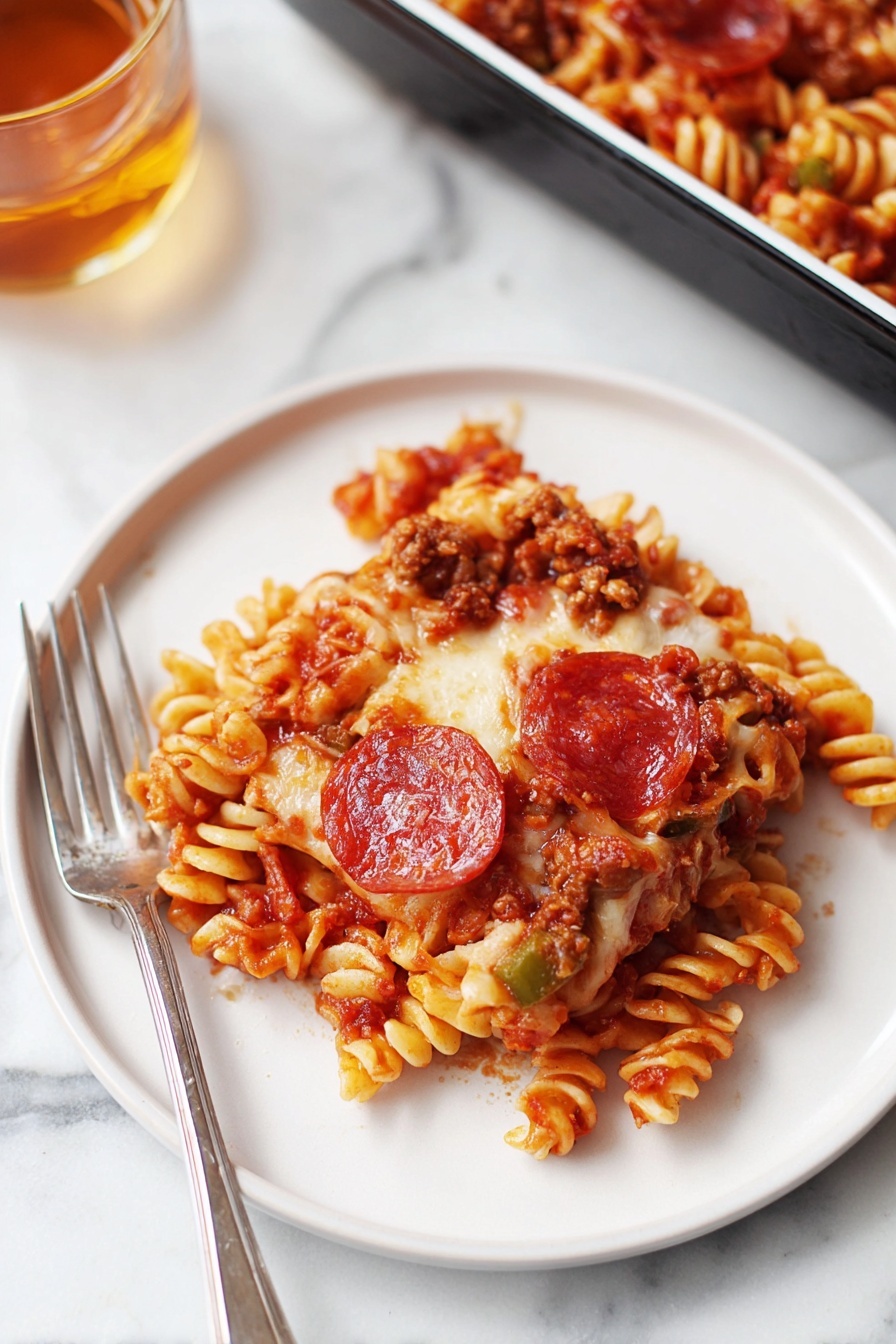 Italian sausage casserole - Serving Suggestion