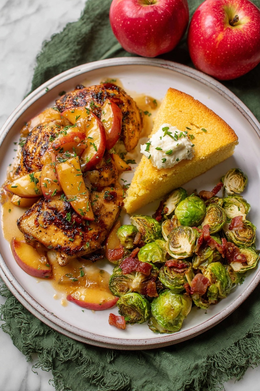 Autumn Chicken Skillet - Serving Suggestion