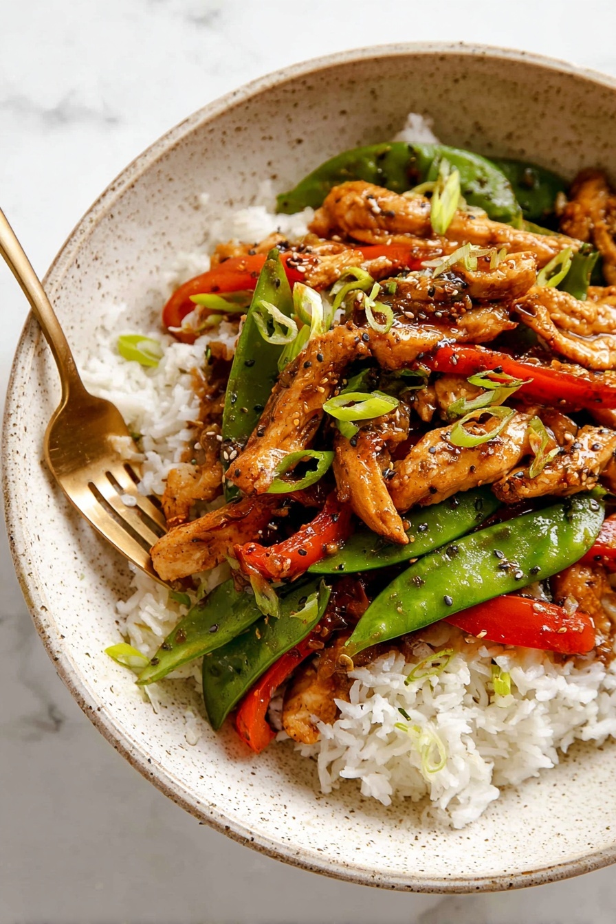 Firecracker Chicken - Serving Suggestion