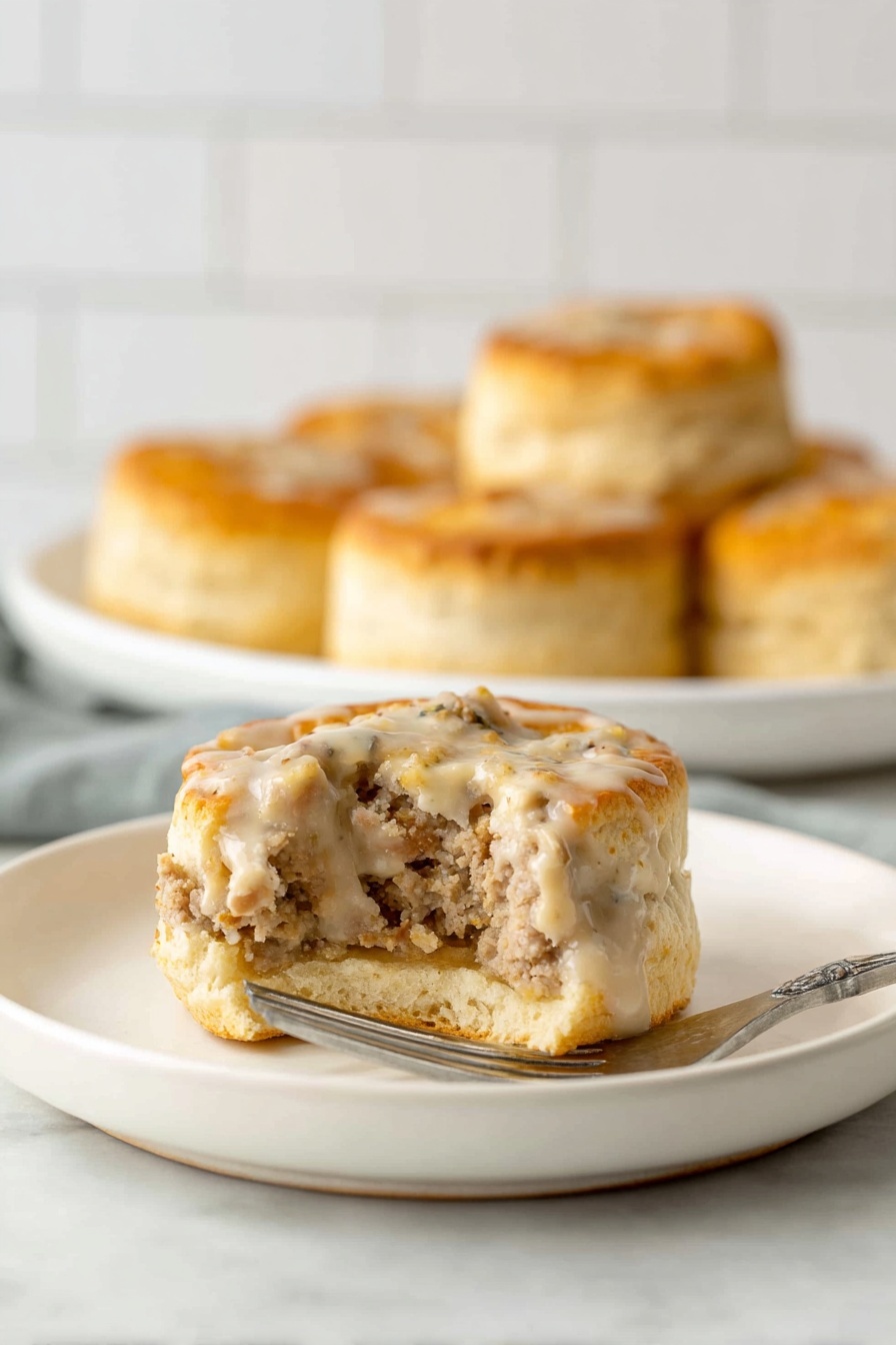 sausage breakfast pinwheels - Serving Suggestion