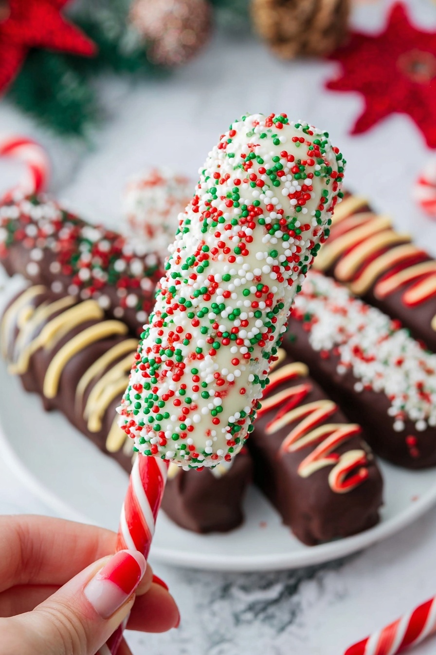festive marshmallow pops - Serving Suggestion