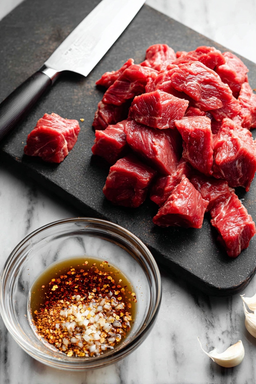 Two pita sandwiches sit on a white round plate on a white marbled surface. Each pita is grilled and slightly browned, folded open to reveal lettuce leaves as the bottom layer. On top of the lettuce are pieces of cooked, browned meat, followed by sliced pickles and halved red cherry tomatoes. Pickled red onions and a creamy white sauce with green herb specks cover the meat and vegetables. Lemon wedges are placed around the plate's edge. The background shows a dark green cloth softly blurred. Photo taken with an iphone --ar 2:3 --v 7
