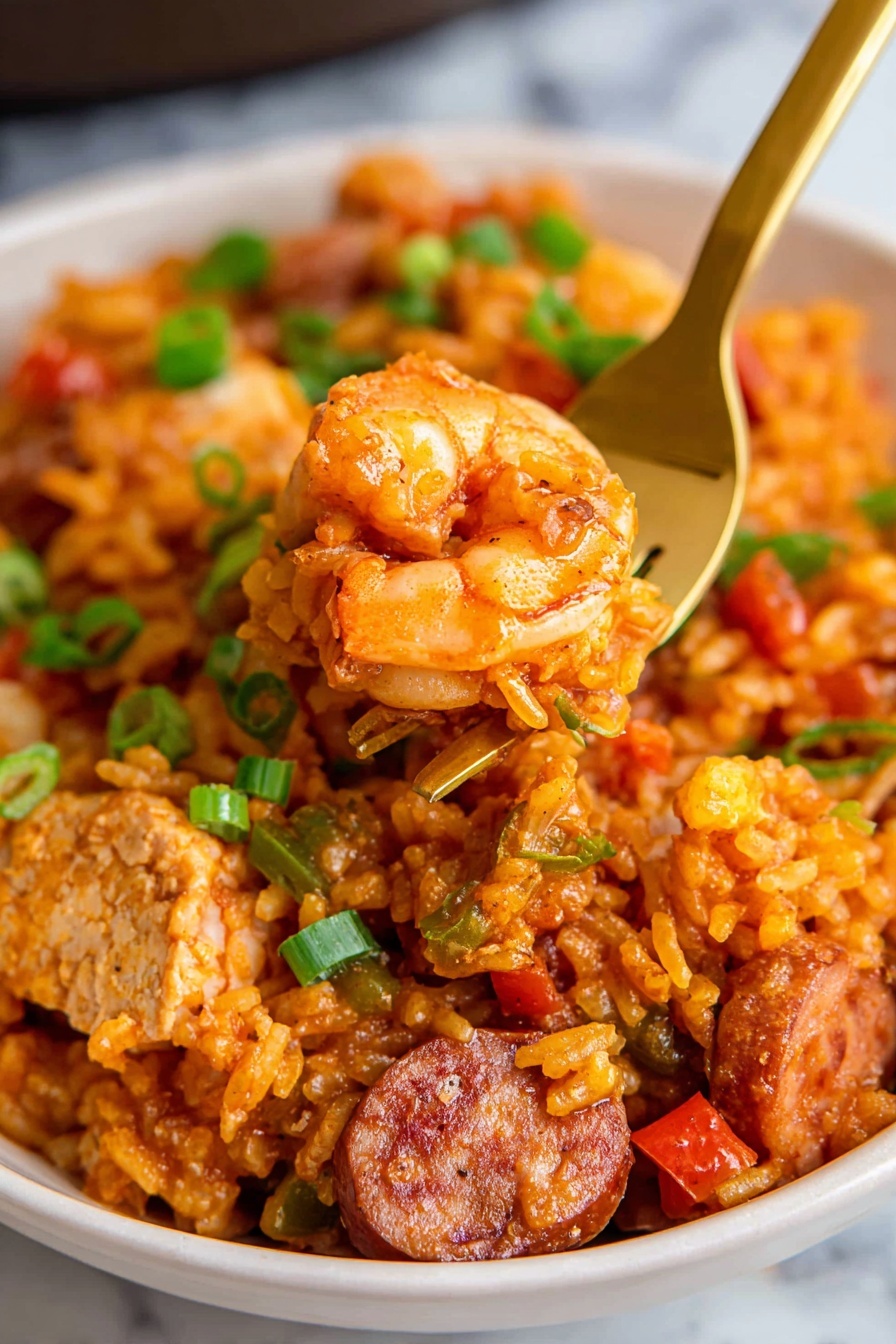 A white frying pan is shown from above on a white marbled surface, filled with four main visible layers: cooked sausage pieces with a browned texture at the bottom, topped with finely chopped white onions covering a quarter of the pan, next to finely chopped bright red bell peppers on another quarter, and finely chopped green bell peppers on the last quarter. Around the pan, there is a bowl of white rice on the top left, whole green and red bell peppers on the top right, and two whole green onions placed diagonally on the bottom left. The photo taken with an iphone --ar 2:3 --v 7
