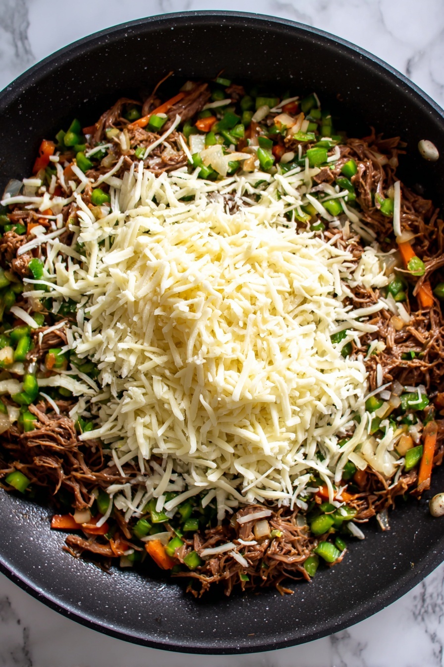 A white plate holds four rolled tacos arranged side by side. Each taco is golden brown and crispy, filled with dark cooked meat that shows at the open ends. On top of the tacos, thin lines of white cream and red sauce are drizzled softly, with small green pieces of cilantro and chopped green onions scattered over them. In the background, a white bowl filled with chopped green vegetables sits slightly out of focus on a white marbled surface with colorful patterned tiles nearby. The image looks bright and fresh, captured with a clear focus on the tacos. photo taken with an iphone --ar 2:3 --v 7