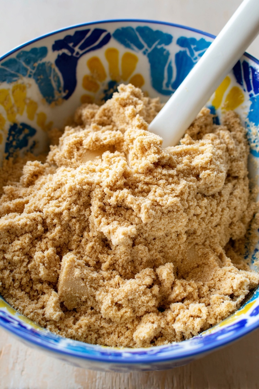 A close-up view shows a woman's hand holding a small round chocolate truffle with a bite taken out, revealing a dense, light brown, crumbly inner texture. In the blurred background, several more chocolate truffles appear on a white plate, with small red strawberry pieces scattered among them. The setting is on a white marbled surface. photo taken with an iphone --ar 2:3 --v 7