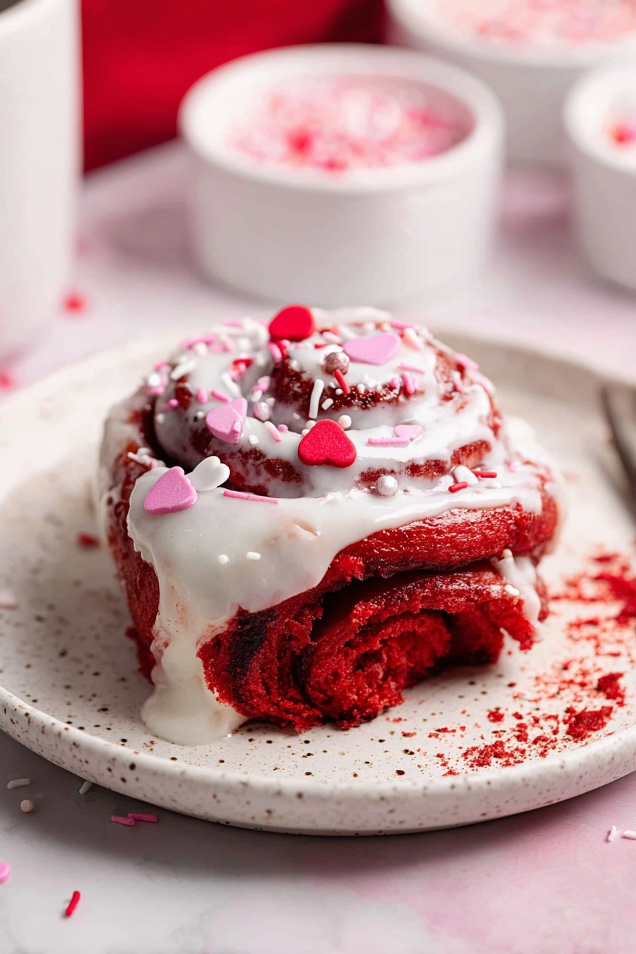 A single layer of bright red dough with a rough texture and some white flour dusted unevenly on top is being rolled out with a smooth, light brown wooden rolling pin. The dough is placed on a dark wooden surface with scattered white flour, giving a rustic and natural feel. photo taken with an iphone --ar 2:3 --v 7